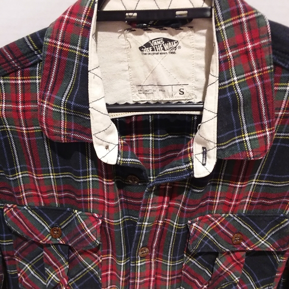 Vans Other - 🌟Host Pick- Vans plaid flannel shirt-EUC